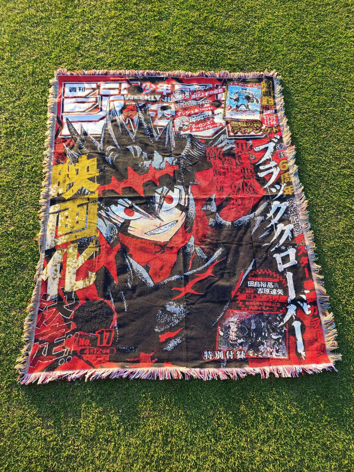 ASTA WOVEN TAPESTRY BLANKET