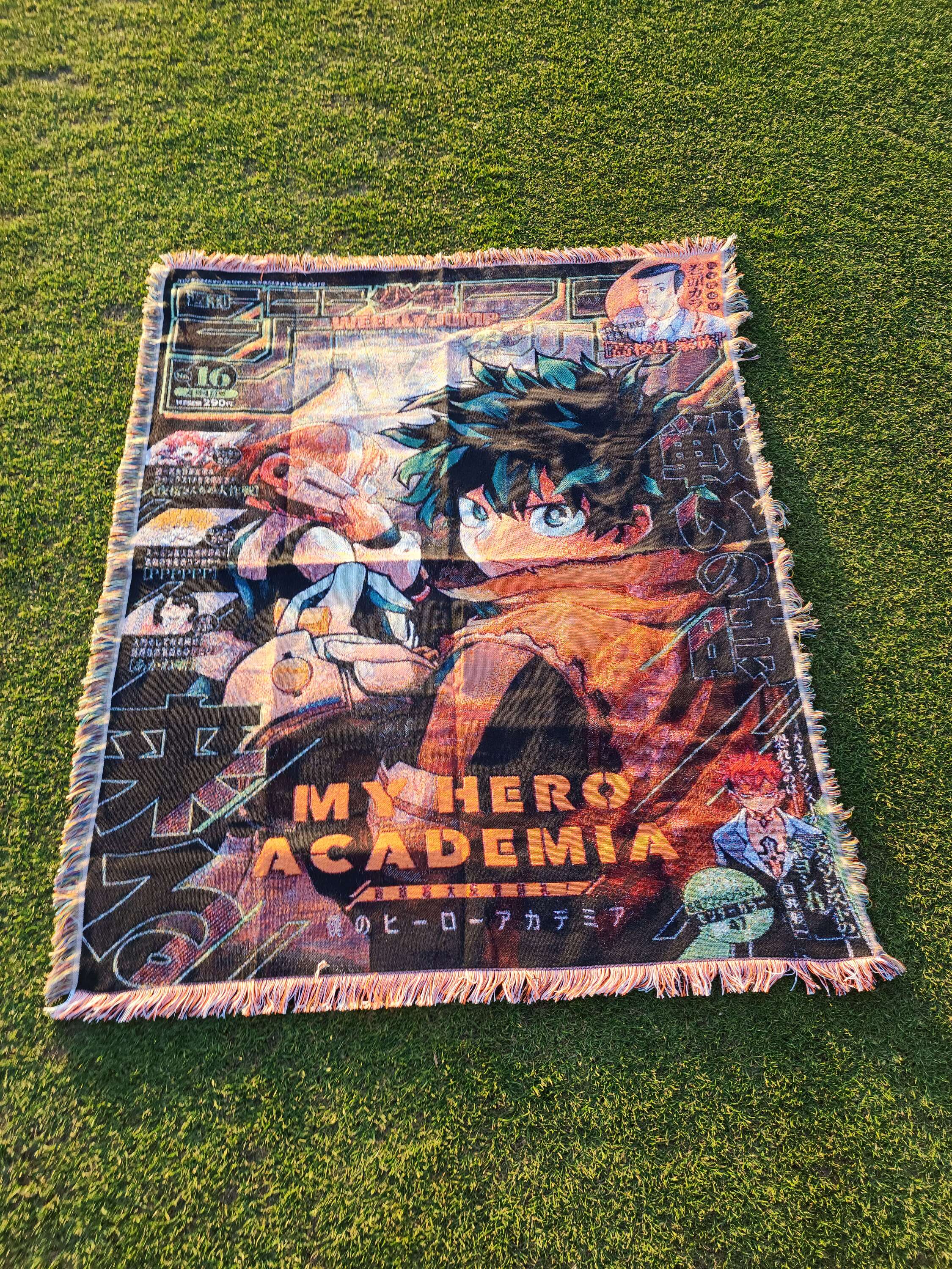 DEKU WOVEN TAPESTRY BLANKET