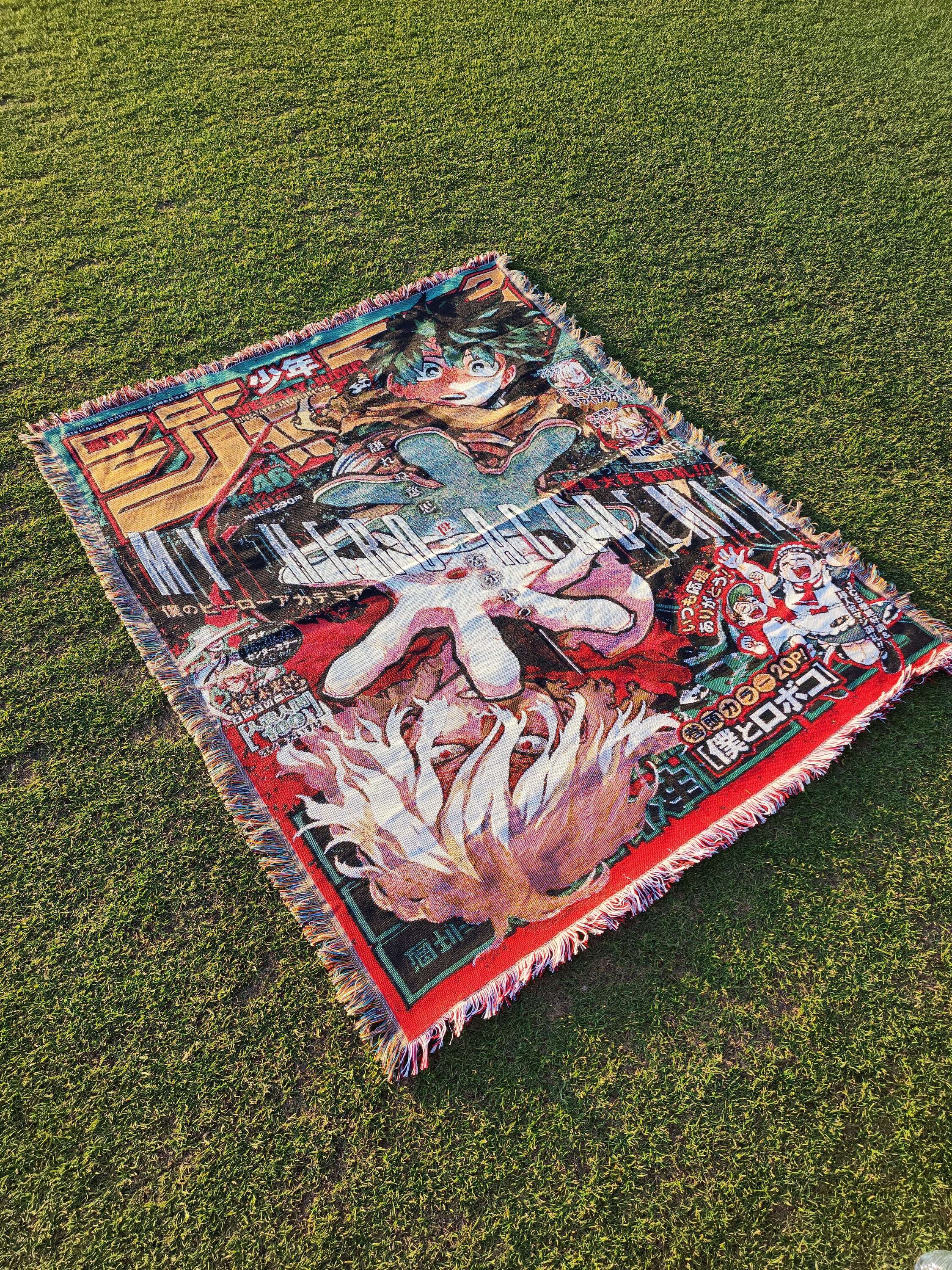 SHIGARAKI WOVEN TAPESTRY BLANKET