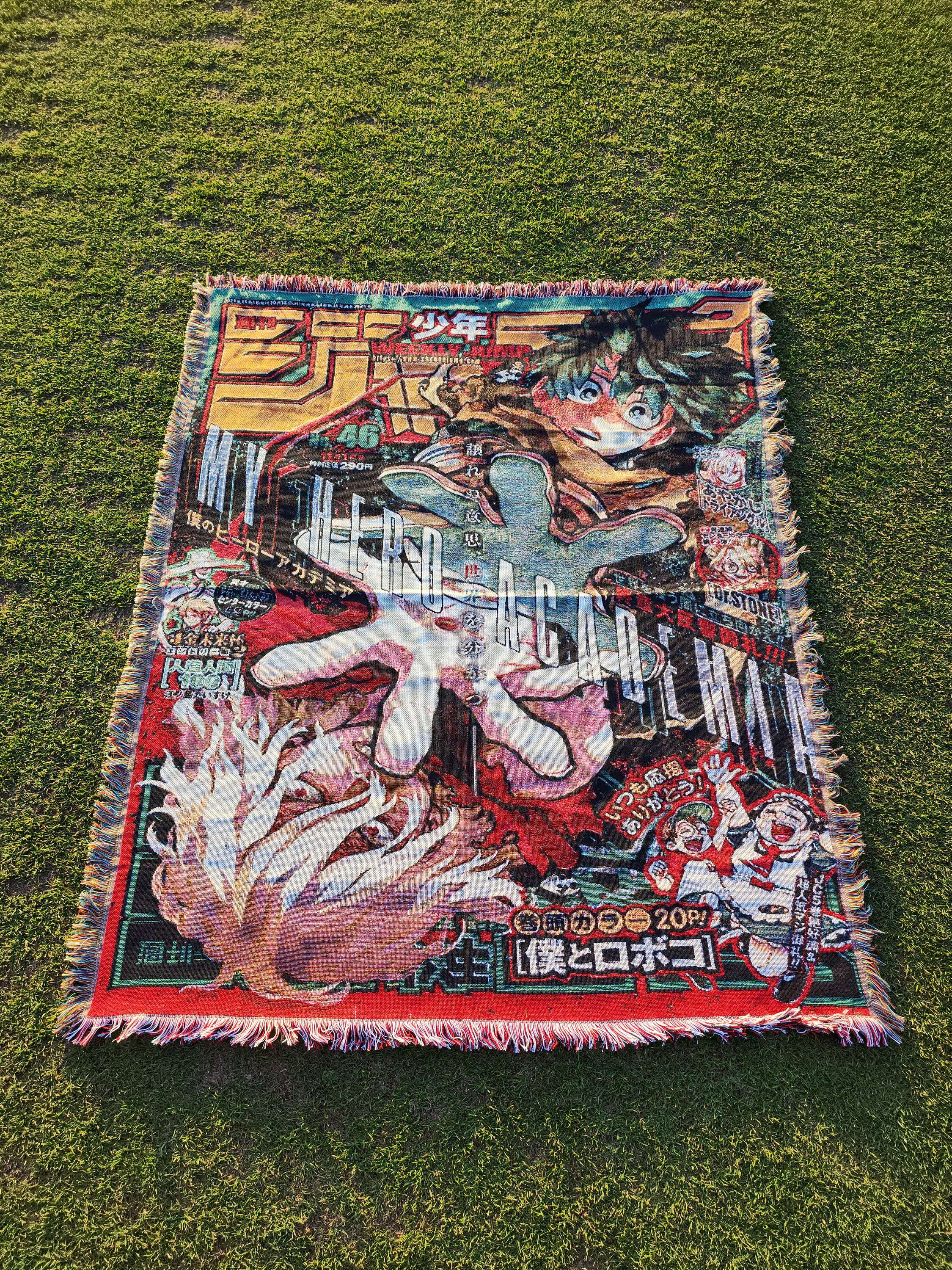 SHIGARAKI WOVEN TAPESTRY BLANKET